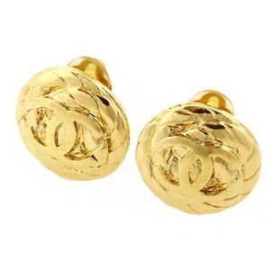 CHANEL Vintage Gold Earrings